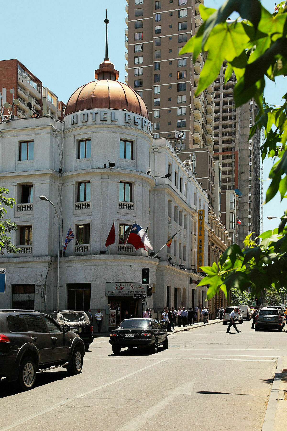 Hotel Espana Santiago Buitenkant foto